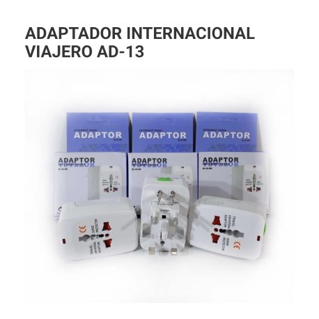 Adaptador internacional viajero