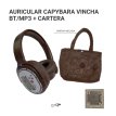 Auricular vincha capibara bt/mp3 + cartera