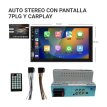 Auto stereo con pantalla 7pg y carplay